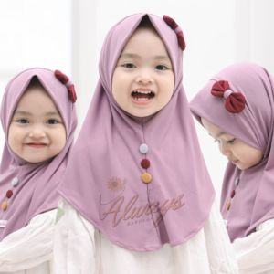 jilbab anak bella pita / kerudung baby pita 0-3thn / jilbab anak bella pita kerudung anak - hijab anak - jilbab bayi lucu - kerudung anak perempuan