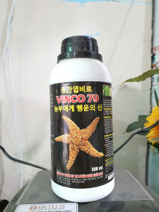 phân bón lá VINCO 79 (chai 500ml) được chiết suất từ Sao biển