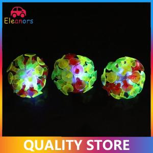 [Eleanor] Nhựa Mềm Sucker Dính Dính Phát Sáng Bóng Đồ Chơi Ngoài Trời Vui Vẻ Trò Chơi Thể Thao