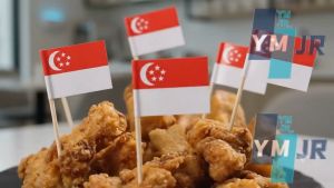 【SG Local Stock】Wholesale Food Toothpick Flag 100pcs Singapore 61th National Day Restaurant Party Decor