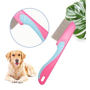 *HCM* Lược chải lông chó mèo cao cấp Lược CLEAN và KOMEI có nút bấm lấy lông dễ dàng