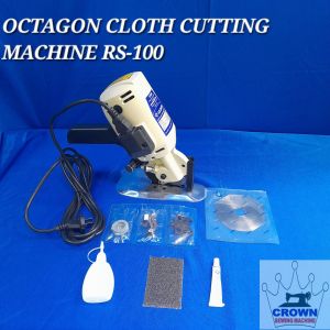 OCTAGON CLOTH CUTTIUNG MACHINE RS-100 MODEL:YJ-100A