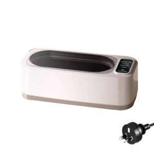 FECIA 45-50KHz Máy làm sạch bằng sóng siêu âm. Bồn chứa bằng thép không gỉ. Ánh sáng cực tím. Dung dịch làm sạch trang sức Máy khử trùng 4 chế độ làm sạch. Máy làm sạch kính mắt Kính mắt
