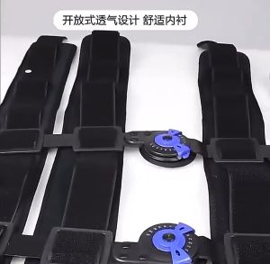 adjustable orthopedic stabilizer Post-Surgery RecoverySupport Knee Brace with Padding for Pain Relief Healing