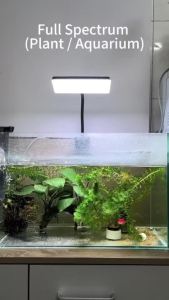 TOPOP Aquarium LED Light Aquascape Plant Tank Lamp Neo Helios Flat Nano 16W Pro Plus Full Spectrum RGB Planted Tank Light