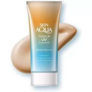 [SG In Stock]SKIN AQUA Tone Up UV Essence SPF50+ PA++++ | 5 Shades Sunscreen & Makeup Base