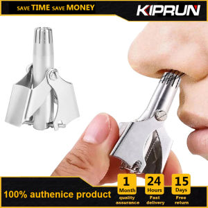 KIPRUN Nose Hair Trimmer for Men/Woman Stainless Steel Manual Trimmer for Nose Vibrissa Razor Shaver Washable