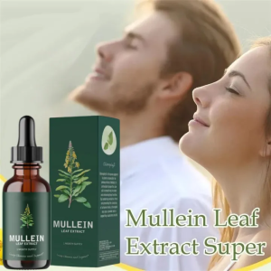 BetterLungs Mullein Leaf Extract Support Lung Cleanse & Respiratory Function for Healthy Breathing - Natural Supplement Tincture Drops Non-GMO Vegetarian 【24-hour shipping】