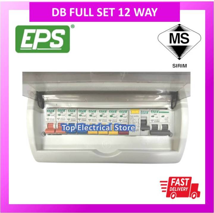 Db Box Way Full Set Eps Maxguard Mcb A A Distribution Board