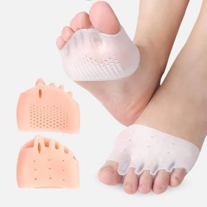 GUAIP 2pcs Orthotics Silicone Bunion Corrector Silicone Foot Care Tool Bunions Toe Corrector Foot Cushion Pad Insoles Toe Separator Toe Valgus