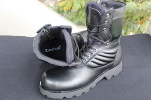 Sepatu PDL TNI Polri jatah terbaru 2022 Raider Hitam Full Kulit Asli