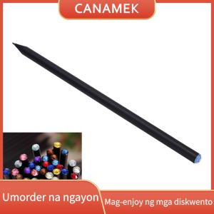 CANAMEK 2X Black Rod HB Pencil With Colorful School Painting Writing Pencil