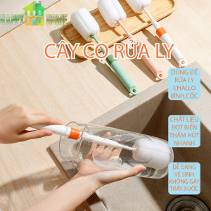 Cây Cọ Rửa Cốc ChénBình SữaCọ Ly Có Thể Điều Chỉnh Độ Dài Tay Cầm