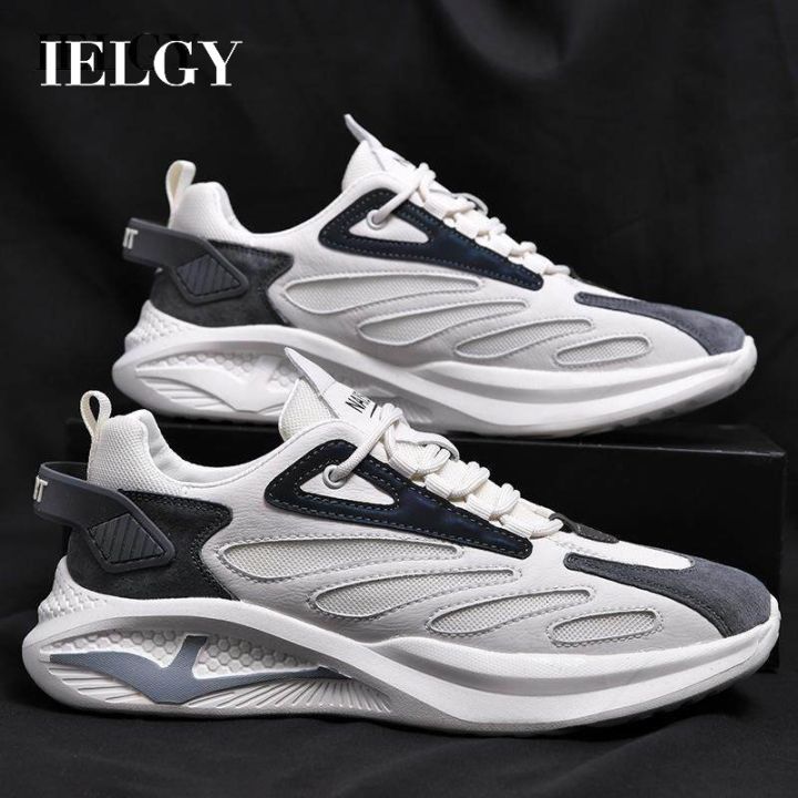 IELGY street style fashion breathable sports shoes men Casual Slip