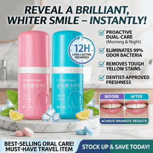 Probiotic Toothpaste Tablets Dental Cleaning Tablets Portable Solid Toothpaste Remove Yellowing Bad Breath Oral Care