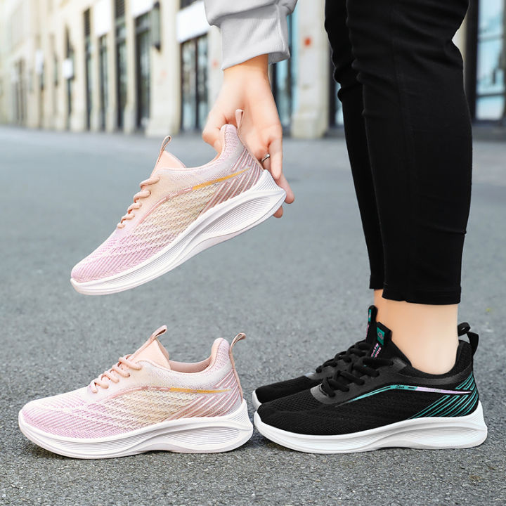 Casual Soft Sole Running Shoes Kasut Jogging Perempuan