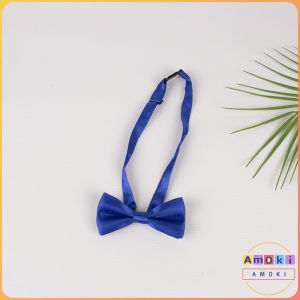 Amoki Kids Bow Ties Adjustable Pre Tied Bowtie for Wedding Party 10 x 5 cm for Boys & Girls