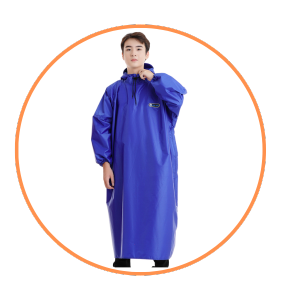 Áo mưa bít kín Sơn Thủy - áo mưa có tay vải dù vân tổ ong siêu nhẹ K7B