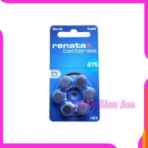 Renata 675 Baterai alat bantu dengar Renata ZA 675 Hearing Aid Battery