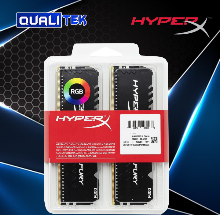 HYPER X FURY RGB 16GB (2X8GB) DDR4 3200MHZ | Lazada PH