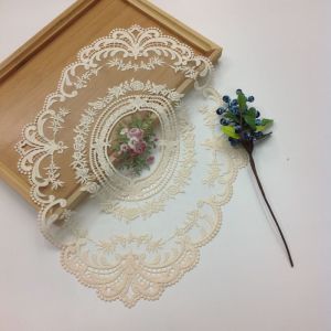 Lace Placemat Taplak Meja Makan Bordir Renda Retro Table Mat Lace