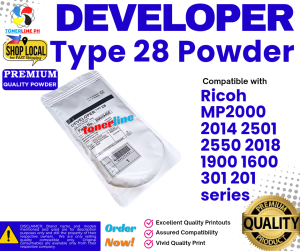 Developer Type 28 For Use and Compatible with Ricoh MP2000 series