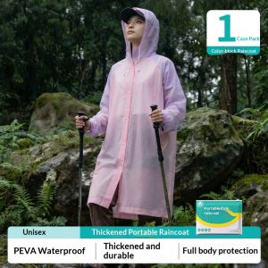 SERENEGLOW Thickened Reusable Full Body Rainproof Raincoat Suitable for Children and Adults Outdoor Hiking Daily Rainproof Essential