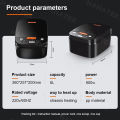 Rice Cooker 6L Large Capacity Standard Electric Rice Cooker Multi Purpose Electric Pot. 