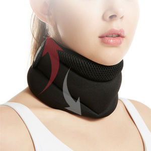 Breathable Adjustable Anti-Snoring Neck Brace Three-dimensional Neck Support Cervical Spine Support Silicone Massage Pad