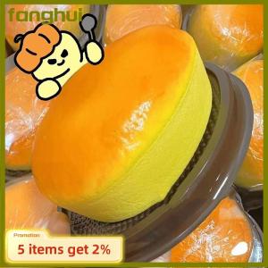 fanghui Creative Simulated Steamed Cake Slow Rebound Pinch Decompression Vent Toy Squish Slow Rising Stress Toy For Children Gift