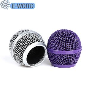 E-WOITD 1 cái cho shure sm58 Micro không dây thay thế kim loại microphone lưới tản nhiệt thay thế chuyên nghiệp bên Mic đầu phần