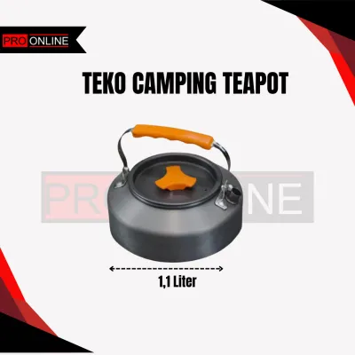 Teko 0.8 Liter - 1.1 Liter - 1.2 Liter Kettle Camping Teapot camping outdoor