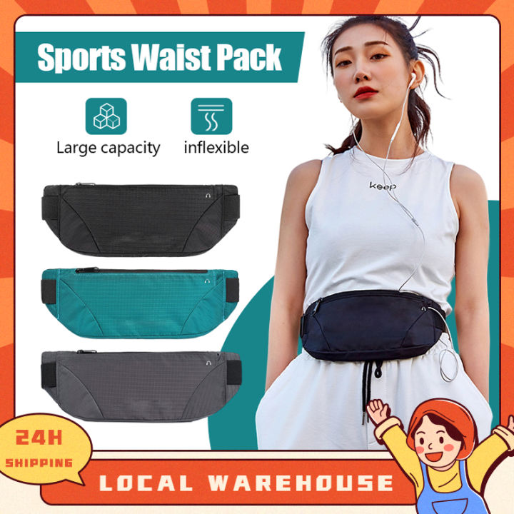 𝙍𝙪𝙣𝙣𝙞𝙣𝙜 𝙒𝙖𝙞𝙨𝙩 𝘽𝙖𝙜 Fitness Belt Bags Reflective Strips Belly Bag ...