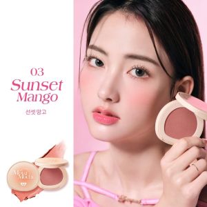 BNB BARENBLISS Moist Mochi Paste Powder Blush 12H Lasting Color Cream Blush
