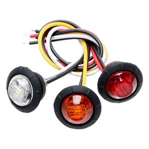 QIXING Super Bright Side Lamp Waterproof Signal Lamp Car Light Puddle Lights Car Tail Lights