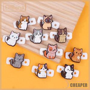 [COD] EHBqna SPORTS ไม้ตีเทนนิสรูปแมวการ์ตูนน่ารัก 1 4ชิ้นตัวหน่วงการสั่นสะเทือนซิลิโคน