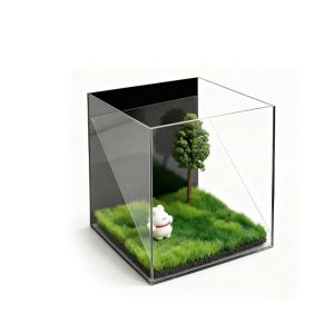 OUTOPEN Acrylic Pet Holographic Projection 3D Holographic Memorial Box Pet Remembrance Dog Video Box Digital Projection 3D Pet Projection Gift Pet Lover