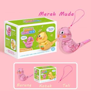 Peluit Mainan Anak Anak Kreatif Suara Burung Isi Air | Karakter Lucu Imut Gemoy | Whistle Kids Cute Toy