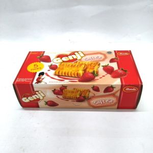 Camilan Makanan Ringan Snack Monde Genji 95 Gr Box Varian Raisin Pie Strawberry pie Soft Pie Strawberry