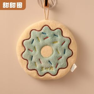 Khăn Lau Tay Dễ Thương – Khăn Nhung San Hô Dày Dặn Thấm Hút Tốt Mềm Mại Cho Phòng Tắm Nhà Bếp