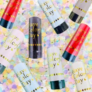 COLOURFUL PARTY POPPER (RANDOM COLOUR)