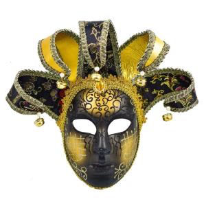 Mardi Gras Mask Masquerade Mask Jester Mask Venetians Comedy Mask Carnivals Mask Halloween Costume Mask for Women