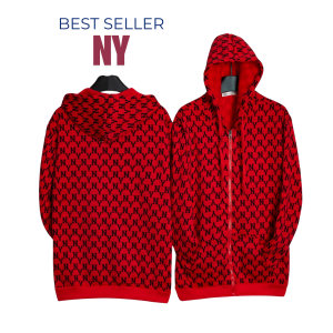 JACKET เสื้อกันหนาว MC / NY คลุมกันแดด แขนยาวมีฮู้ด ผ้านิ่มใส่สบาย พิมพ์ลายอักษรแบรนด์ ส่งไว ภายใน 24 ชม.‼️