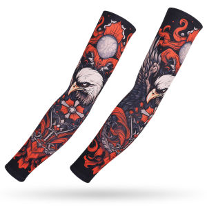 【NEW A 】UV Protection Arm Sleeves Mangas Para Brazo Breathable Sun Protection Tattoo Sleeves Arm Warmers Outdoor UV Cut Sleeve Covers
