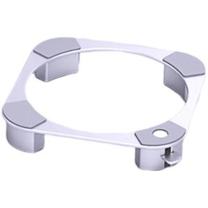 Aluminum Cooling Stand For MiniM4 Laptop Holder Rack With 22mm Elevated Design And AntiSlip Silicone Padding Base