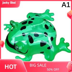 Jacky Phát sáng Inflatable màu xanh lá cây nảy ếch cóc Ballon rừng động vật đồ chơi vui trẻ em bên món quà sinh nhật trang trí đám cưới