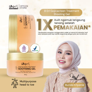 B ERL Gojicacteen Treatment Soothing Gel - Multifungsi Gel Mencerahkan Melembabkan - Masker Wajah - Meredakan Kemerahan - Aloe Vera