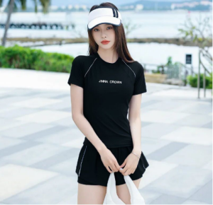 [Size MLXL] Bikini Đồ Bơi Nữ 2 Mảnh Năng Động Tay Ngắn Quần Hai Lớp Kín Đáo VATIXA BKN156