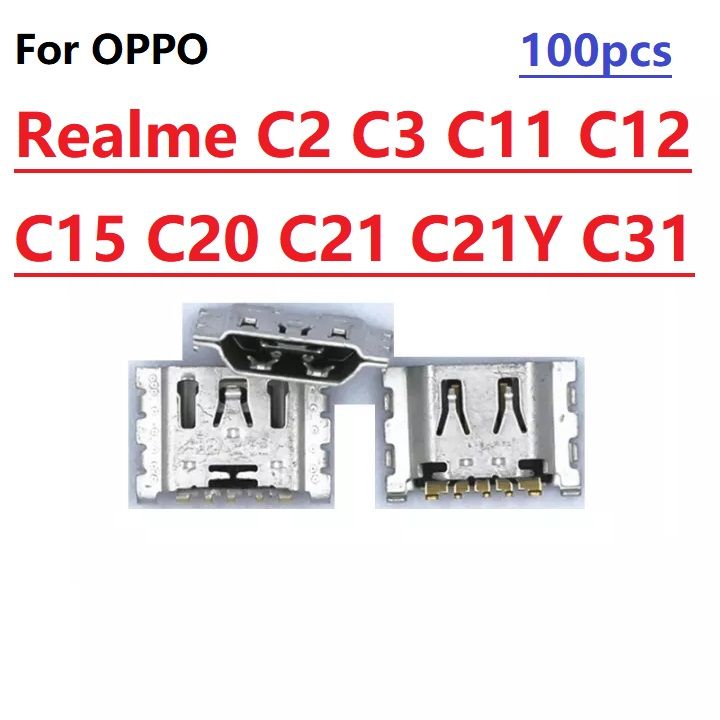 Dock De Recharge Type-C Pour Oppo Realme C51 RMX3830 - Avec Ports Micro Et Jack - Neuf