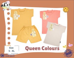 Baju Bayi Setelan Anak Kaos Ridges Polos World Colours Fantasy Colours Royal Colours Premium Quality / Baju Bayi / Baju Bayi Perempuan / Baju Bayi Laki Laki / Baju Bayi Baru Lahir